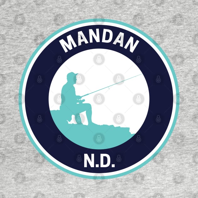 Vintage Mandan North Dakota by fearcity